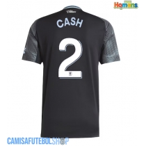 Camisa de time de futebol Aston Villa Matty Cash #2 Replicas 2º Equipamento 2025-26 Manga Curta